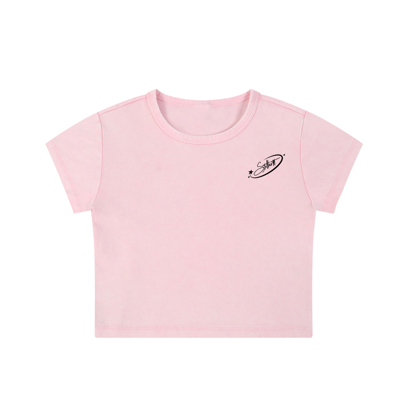 Snow Washed Crop Top