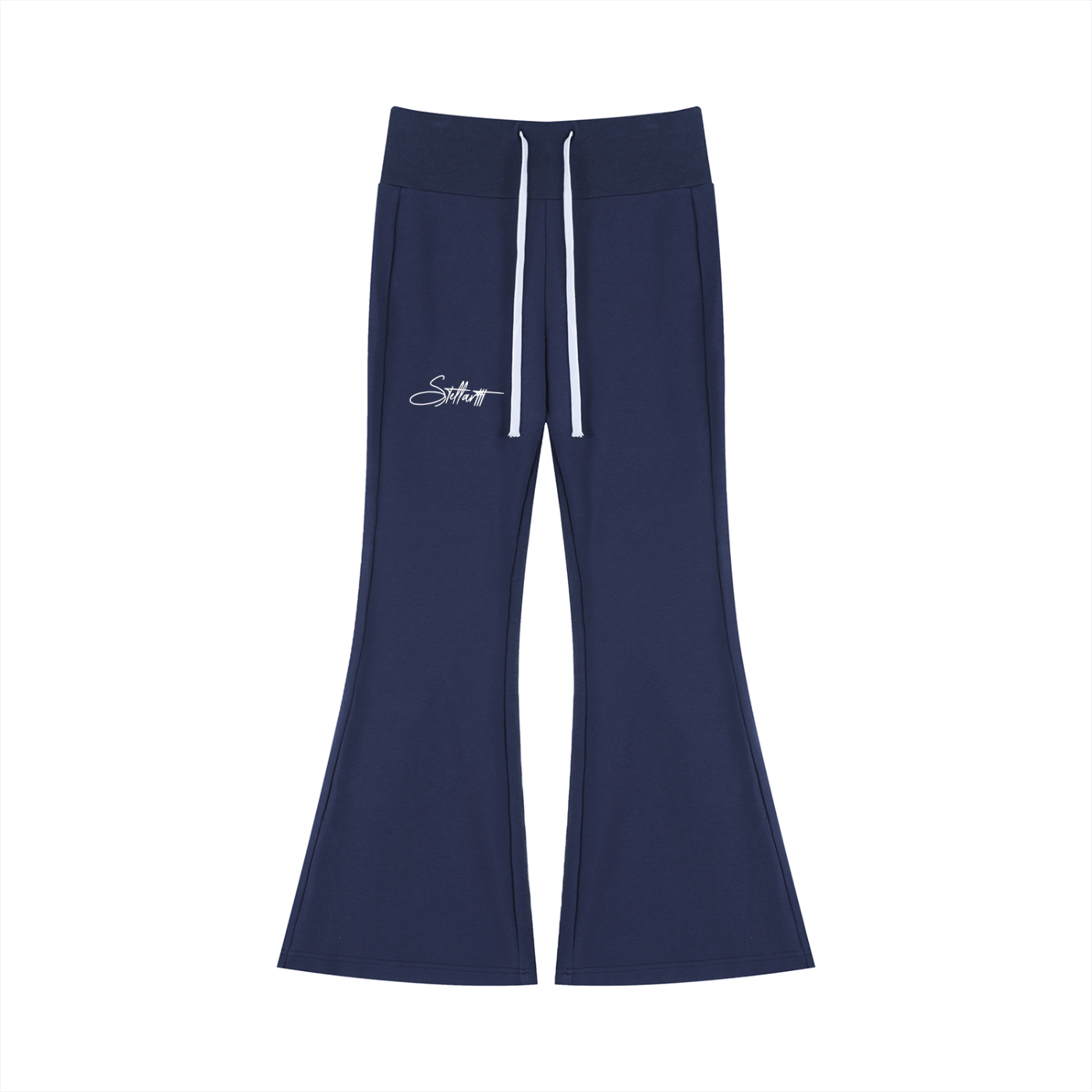 Women's Drawstring Flared Leg Pants