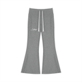 Women's Drawstring Flared Leg Pants