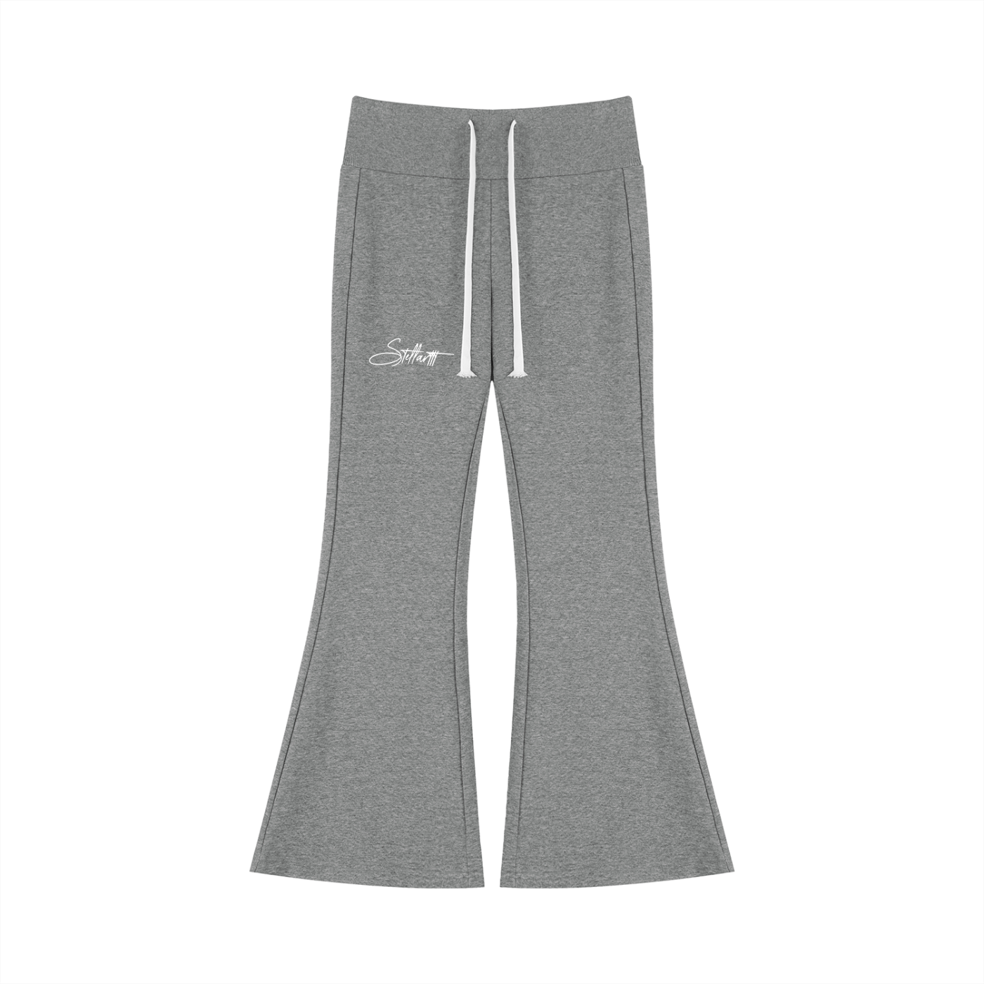 Women's Drawstring Flared Leg Pants