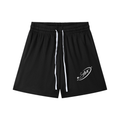 Mesh Drawstring Shorts